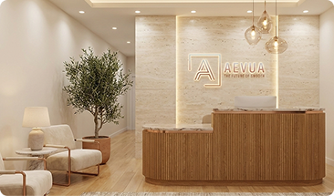 Aevua reception and consultation setting